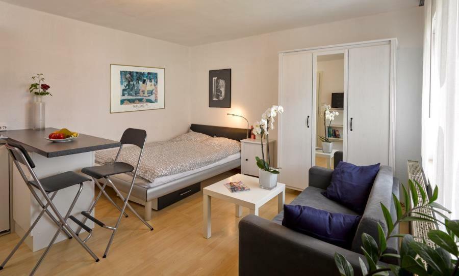 1-Zimmer-Apartment Хесдорф Экстерьер фото
